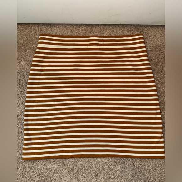 J.Crew Knit Mini Skirt Stripe Size: M - Picture 6 of 9